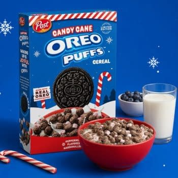 Candy Cane Oreo Puffs