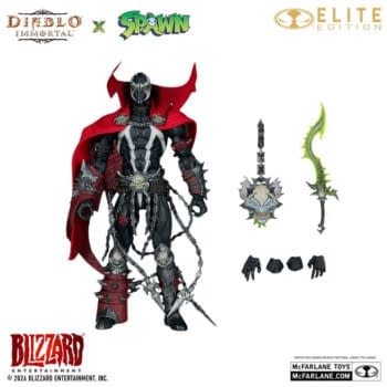 McFarlane Elite Edition Spawn Warlock x Diablo Immortal Figure Debuts