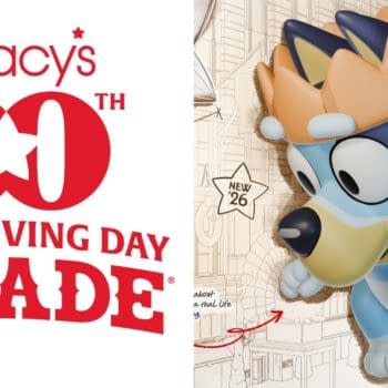 Bluey Christmas-Themed Balloon Joins Macy's Thanksgiving Day Parade