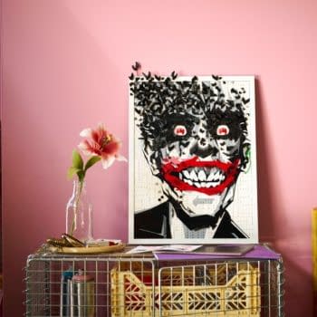 LEGO Debuts New DC Comics Detective Comics #880 Joker Wall Art