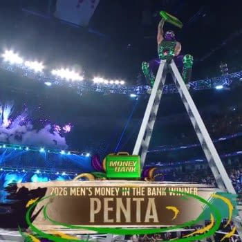 Penta is the winner of the 2026 men’s Money in the Bank match