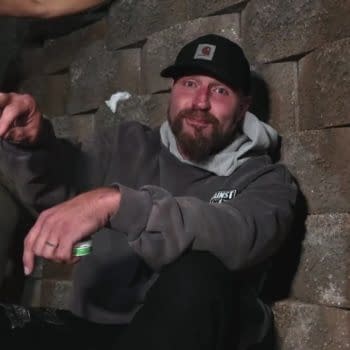 Jon Moxley speaks on the wrestling business during the final recorded appearance of PAC during AEW Dynamite