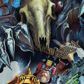 Scott Ian & Charlie Benante Create "Judge Anthrax" In Judge Dredd #500