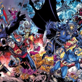 Jim Lee Posts His Art For DC Vs Marvel & Amalgam Omnibus Covers