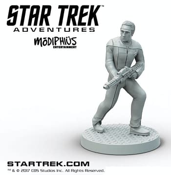 Modiphius Launches Star Trek Adventures TNG Crew Miniatures