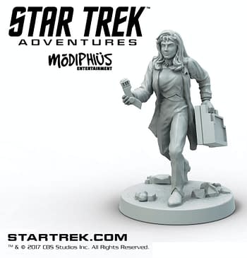 Modiphius Launches Star Trek Adventures TNG Crew Miniatures