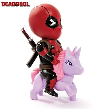 Deadpool, What Are You Doing with That Unicorn? &#8211; Beast Kingdom Figures