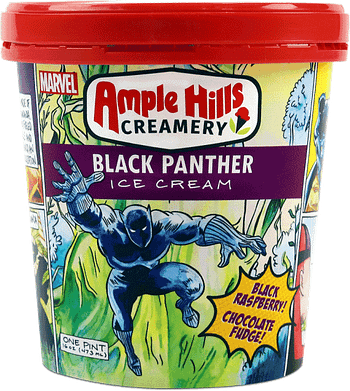The Artwork From Ample Hill's Marvel Ice Cream