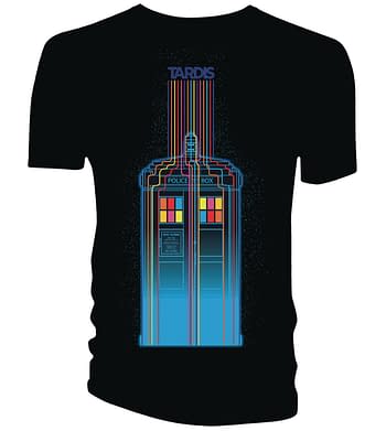 Cover image for DOCTOR WHO NEON LINES TARDIS TS M