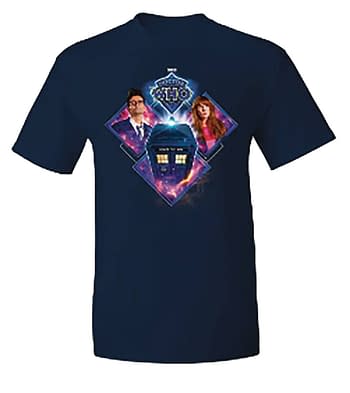 Cover image for DOCTOR WHO FOURTEENTH DOCTOR DONNA & TARDIS TS L