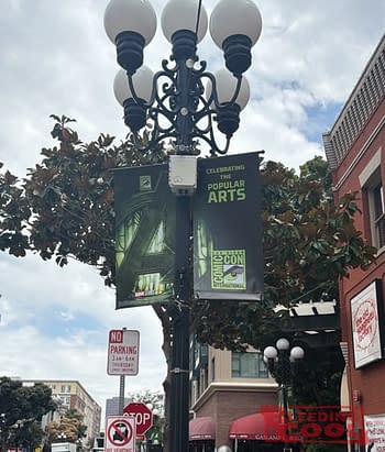 San Diego During Comic-Con Set-Up: Rings Of Power, Silo, Avengers, Etc