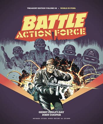 Cover image for BATTLE ACTION FORCE TREASURY ED HC VOL 02 WORLD IN PERIL