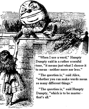 When Lewis Carroll - And Humpty Dumpty - Created The Portmanteau