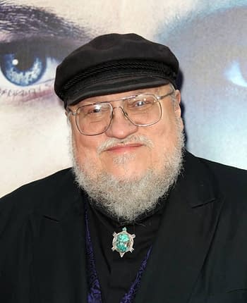 March 18, 2013: George R. Martin arrives to the 'Game of Thrones' Season 3 premiere in Hollywood, California.