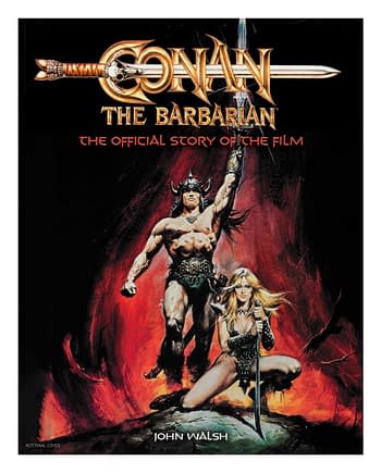Cover image for CONAN BARBARIAN OFFICIAL STORY OF FILM HC