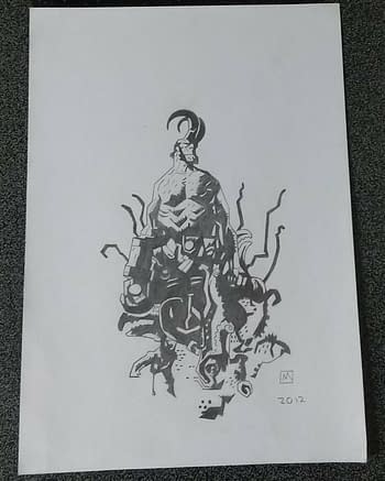 Fake Mike Mignola Sketches Sell for Hundreds Of Dollars on eBay