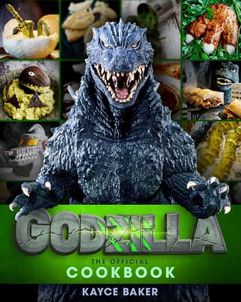 Cover image for GODZILLA OFFICIAL COOKBOOK HC