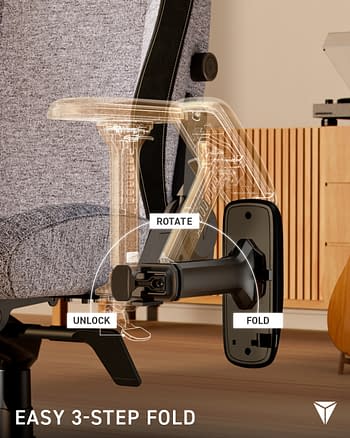 Secretlab Reveals New EasyFold Foldaway Armrest Design