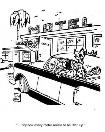 About Comics to Publish the Bus and Car Travel Cartoons of Wally Falk