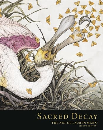 Cover image for SACRED DECAY ART OF LAUREN MARX HC