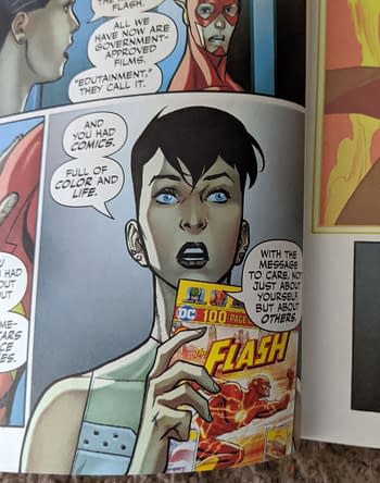 Flash Giant #4 Has a Rather Bland View of Today's Comics