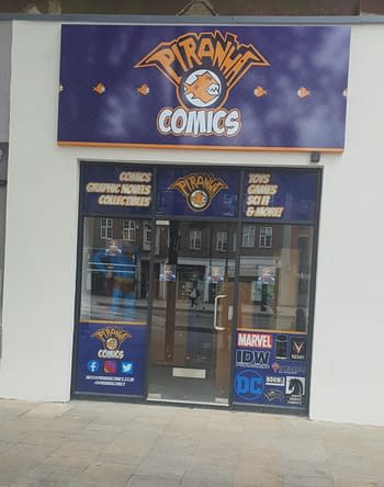 New Comic Shop Opens Up In Watford, London This Weekend, Piranha Comics