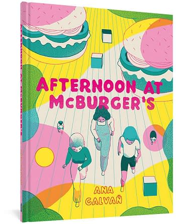 Cover image for AFTERNOON AT MCBURGERS HC