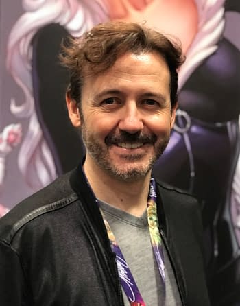 J Scott Campbell at comic con