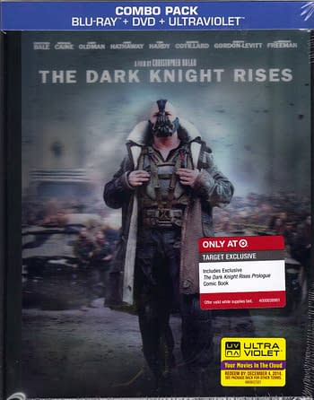 The Dark Knight Rises Target Digibook Cover