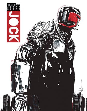 Cover image for ART OF JUDGE DREDD BY JOCK HC