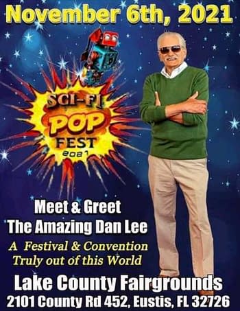 Dan Lee Is The Stan Lee Lookalike Appearing At A Comic Con Near You