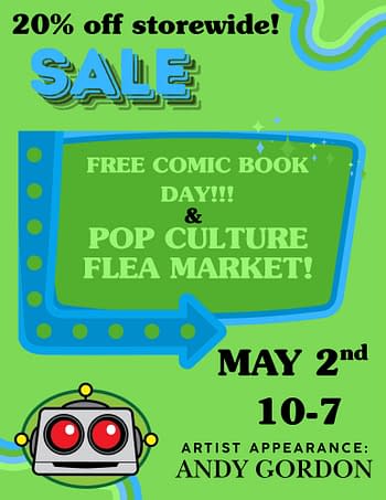 Free Comic Book Day Tomorrow. And Also Comics Giveaway Day