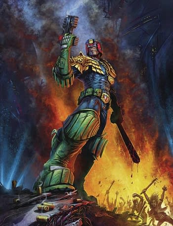 Cover image for JUDGE DREDD MEGAZINE #487 (MR)