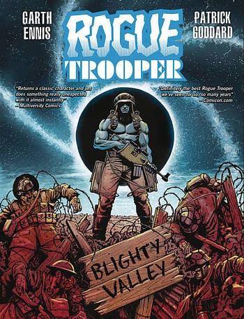 Cover image for ROGUE TROOPER BLIGHTY VALLEY HC