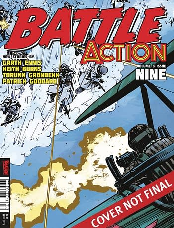 Cover image for BATTLE ACTION #9 (OF 10)