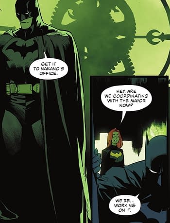 Batman And Mayor Nakano - A Better Future? Detective Comics #1045