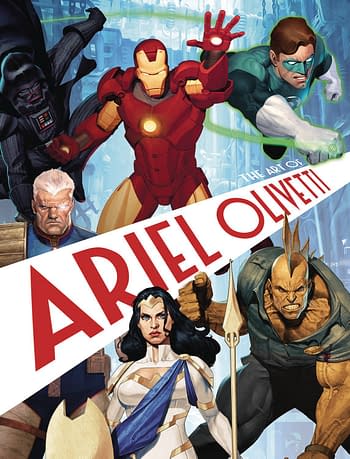 Cover image for ART OF ARIEL OLIVETTI HC