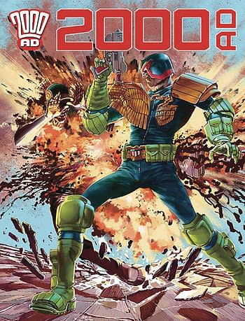 Cover image for 2000 AD MARCH 2025 PROGS (MAY 2025 SHIPPING) PROGS 2431-2434