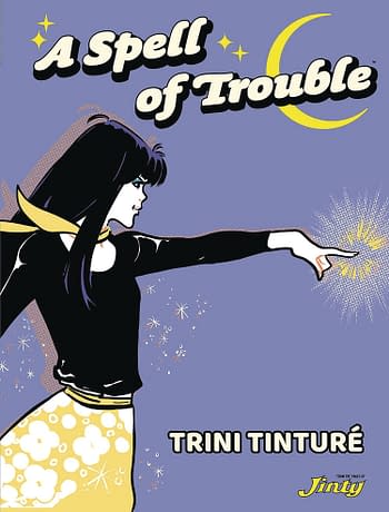 Cover image for A SPELL OF TROUBLE TP