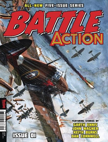 Cover image for BATTLE ACTION #1 (OF 5) (MR)