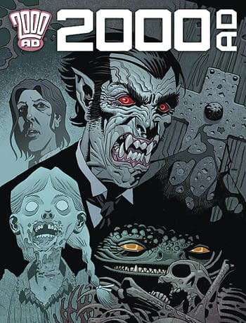 Cover image for 2000 AD JAN 2025 PROGS (MAR 2025 SHIPPING) PROGS 2422-2425 (