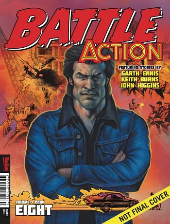 Cover image for BATTLE ACTION #8 (OF 10)