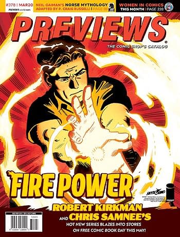 Death Metal and Fire Power on Cover of Next Weeks' Diamond Previews