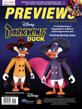Darkwing Duck Dominates Next Week's Diamond Previews Covers