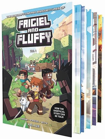 Cover image for MINECRAFT MISADV OF FRIGIEL & FLUFFY VOL 1-5 BOX SET