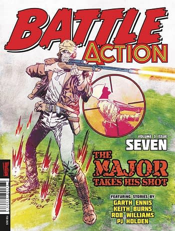 Cover image for BATTLE ACTION #7 (OF 10)