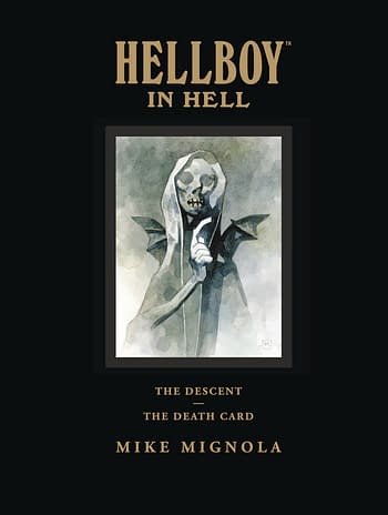 Cover image for HELLBOY IN HELL LIBRARY EDITION HC (JUN170017)