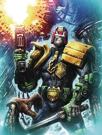 Cover image for JUDGE DREDD MEGAZINE #484 (MR)