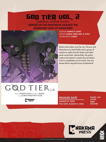 Mad Cave Comics August 2025 Solicits