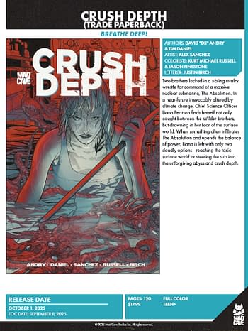 Mad Cave Studios September 2025 Solicits